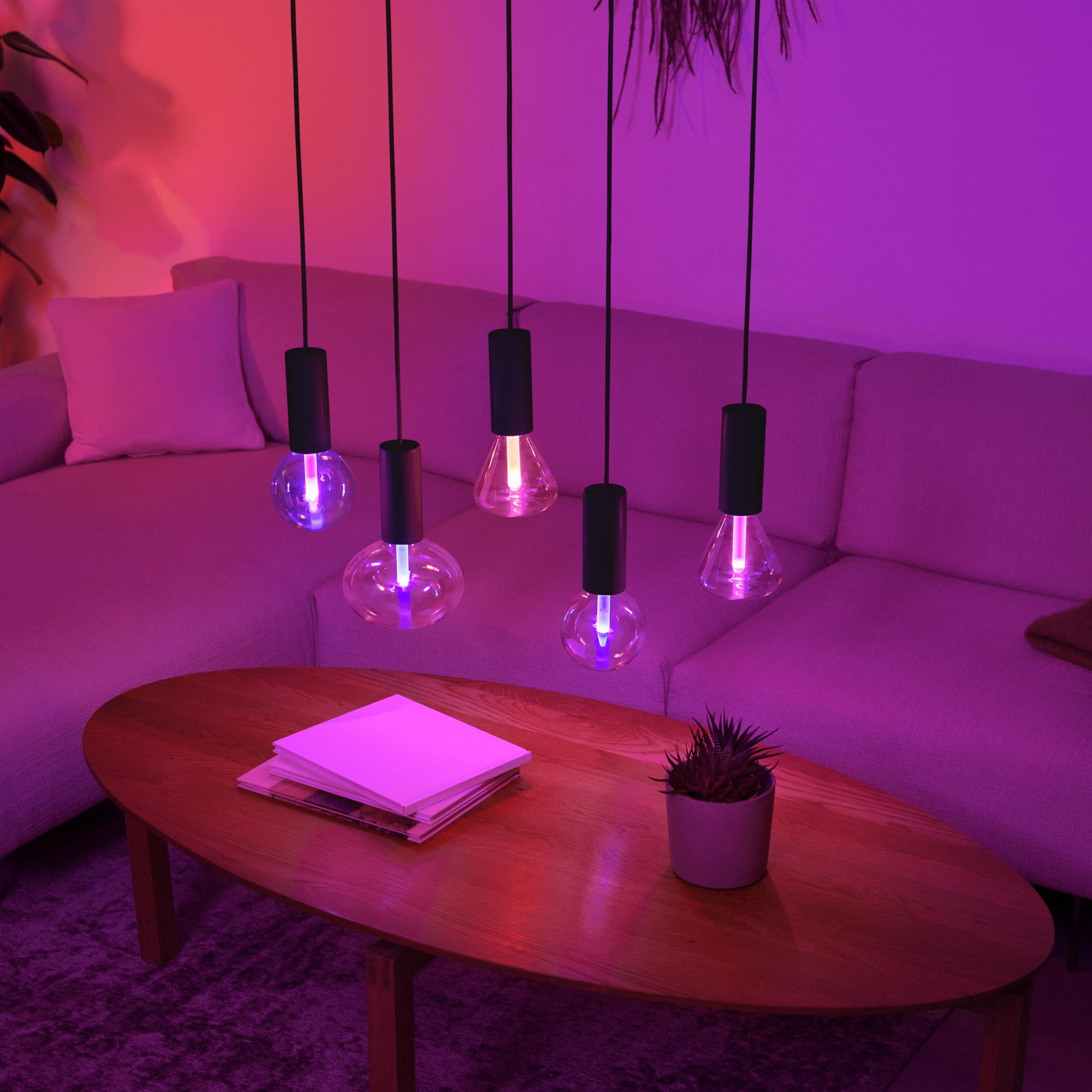 philips-hue-lightguide-h-ngelampe-globe-g125-schwarz-e27-white-and-color-ambianc image 4