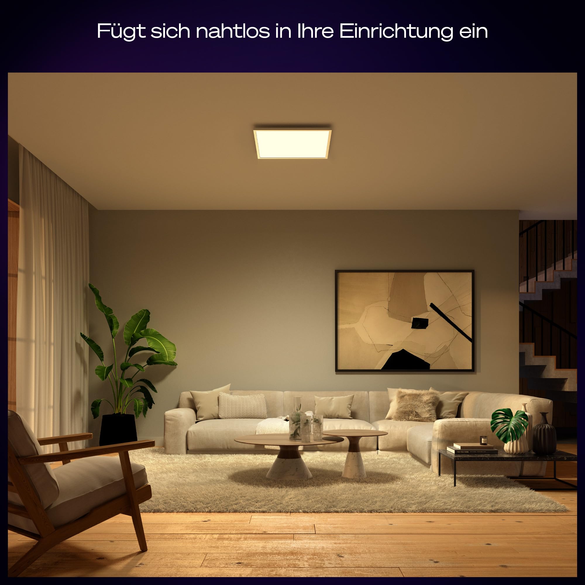 philips-hue-white-color-ambiance-surimu-panel-60x60-cm-wei-3350-lm-16-mio-farben image 3