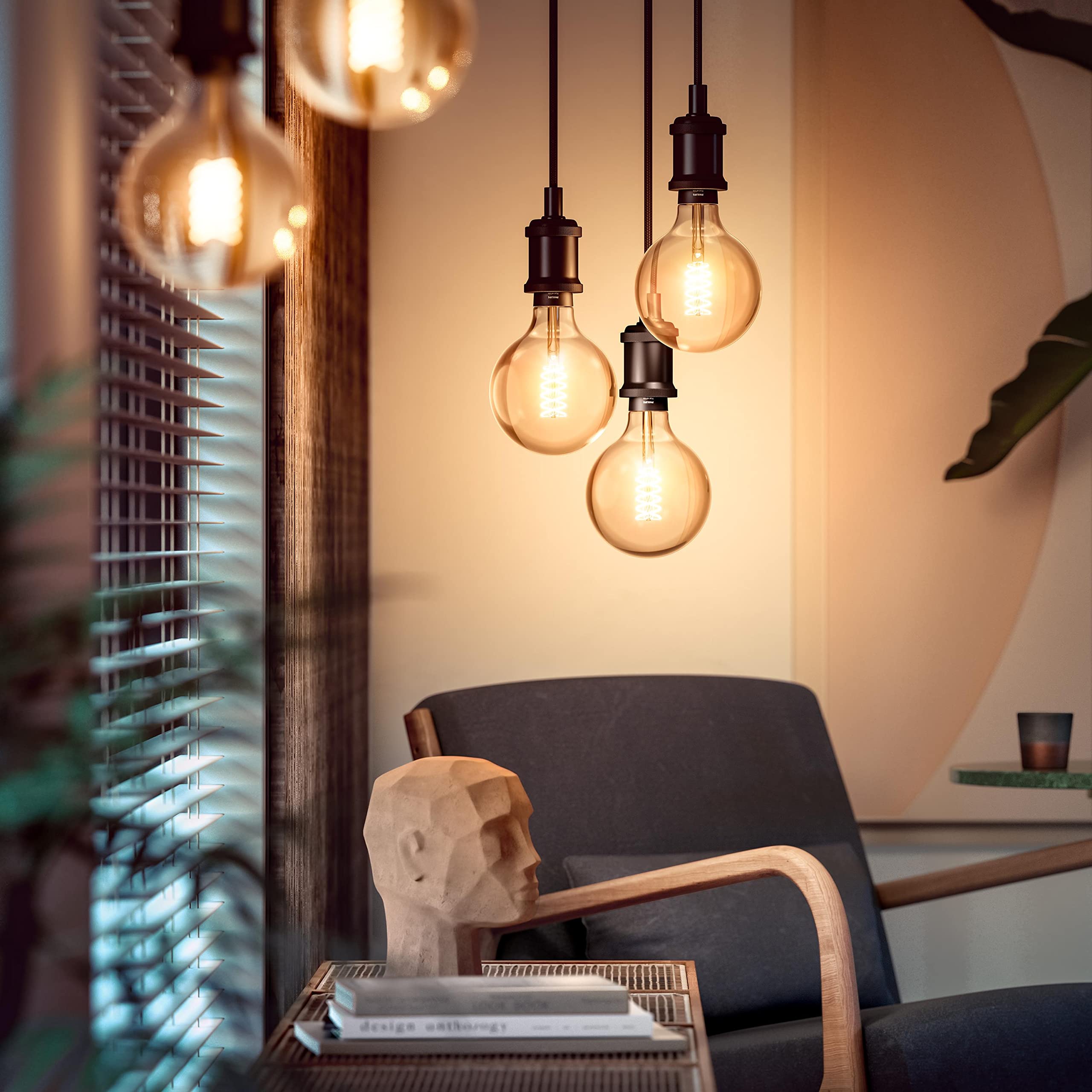 philips-hue-white-filament-vorteilspaket-e27-mit-2-filament-globe-lampen-g125-wa image 5