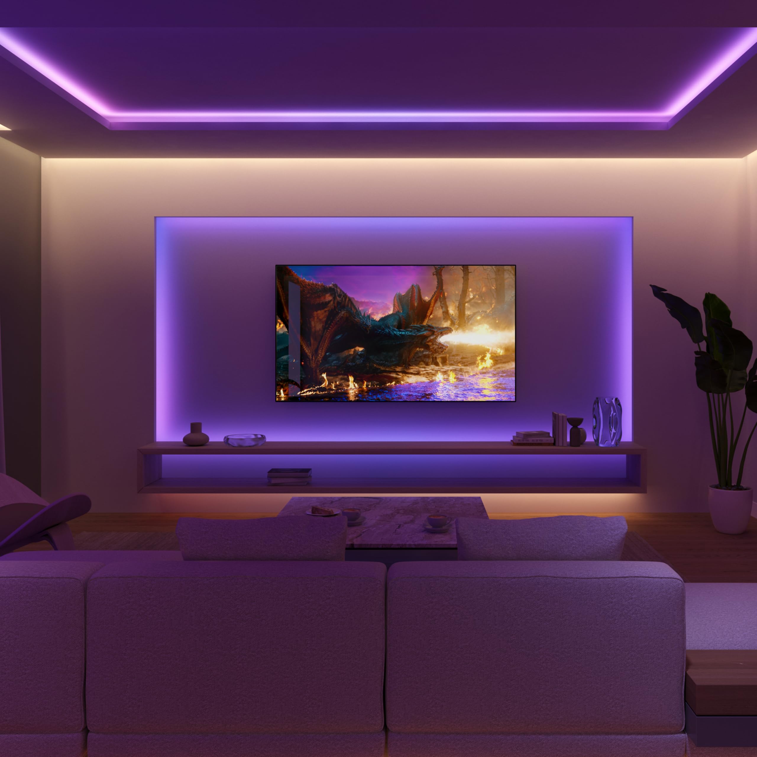 philips-hue-flux-led-streifen-3-m-white-and-color-ambiance-inkl-dimmschalter-k-r image 4