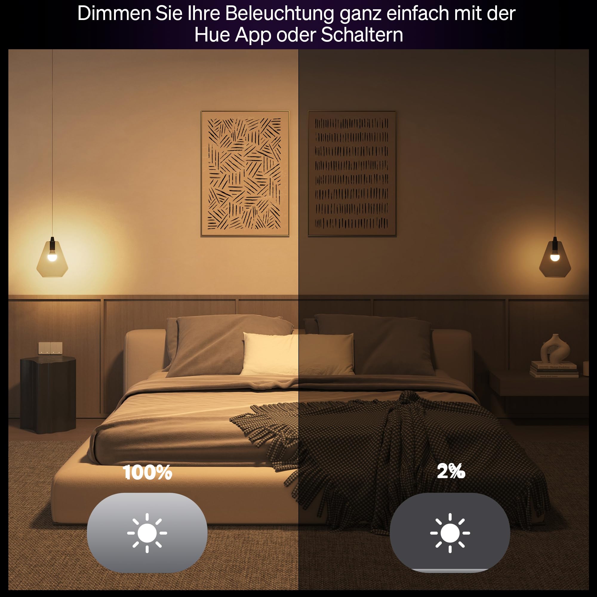philips-hue-essential-starter-set-bridge-3x-gu10-white-color-ambiance-smart-leuc image 4