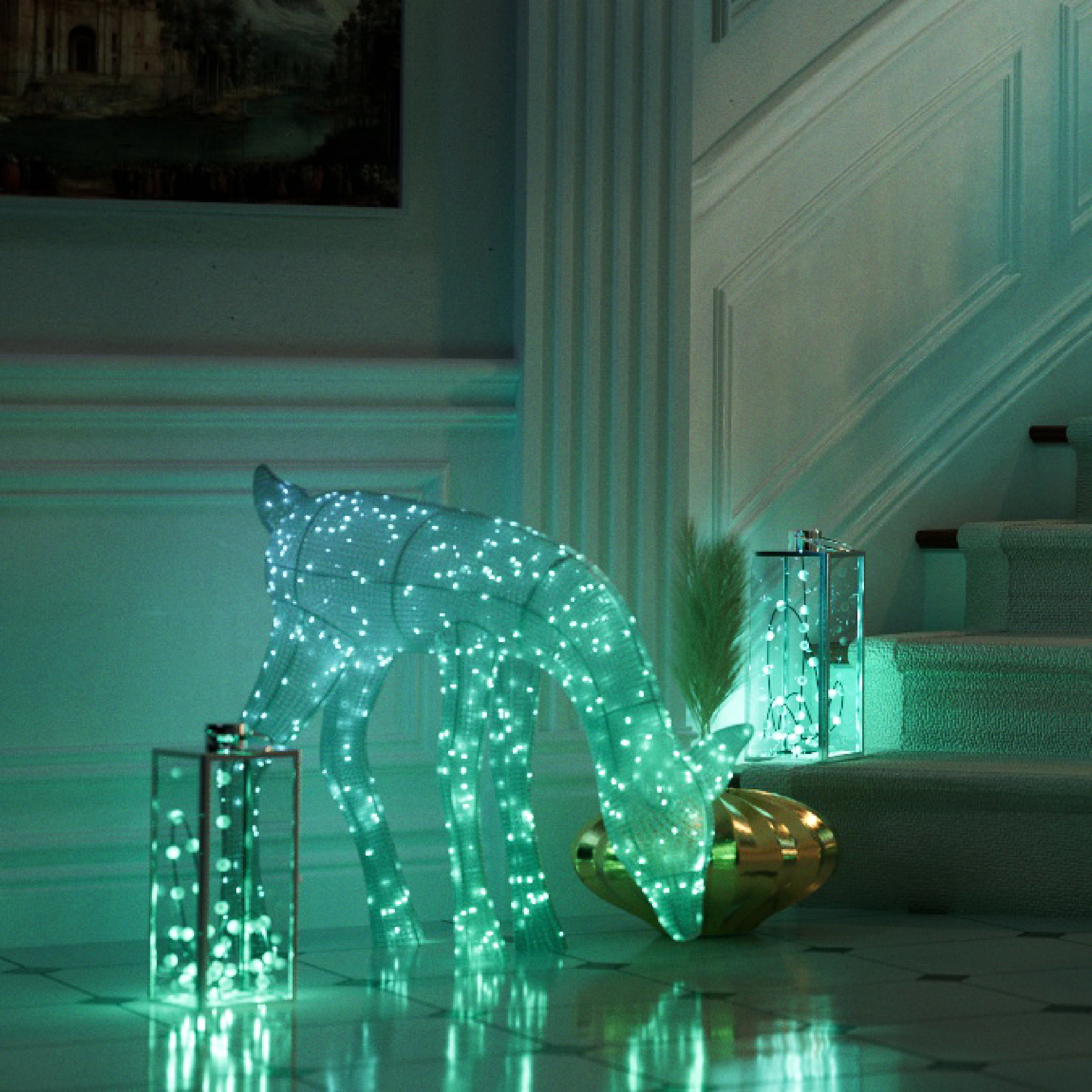 twinkly-reindeers-smart-led-rentier-figuren-set-stag-doe-3d-design-outdoor-ip44- image 2