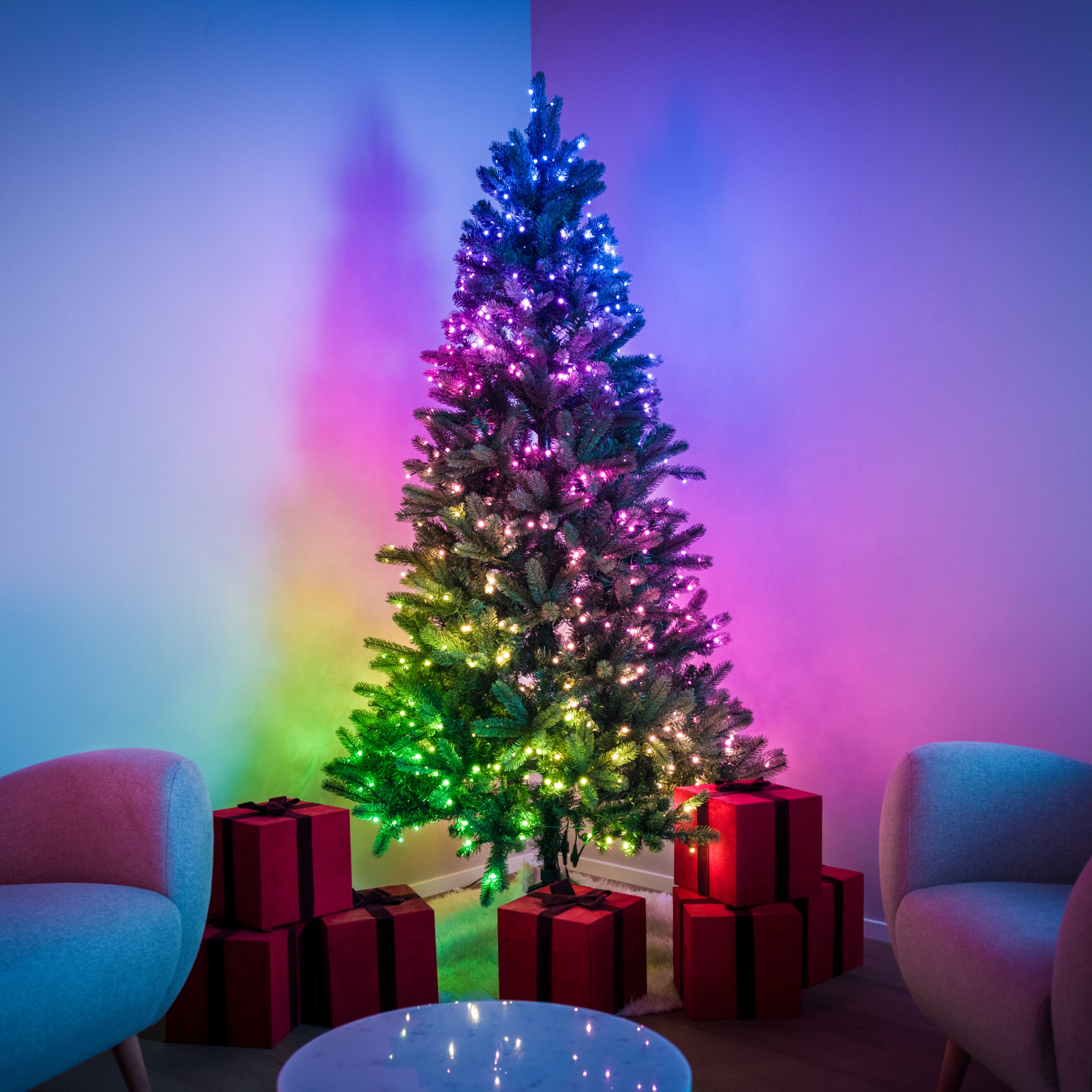 twinkly-pre-lit-tree-app-gesteuerter-k-nstlicher-weihnachtsbaum-mit-smart-led-be image 1