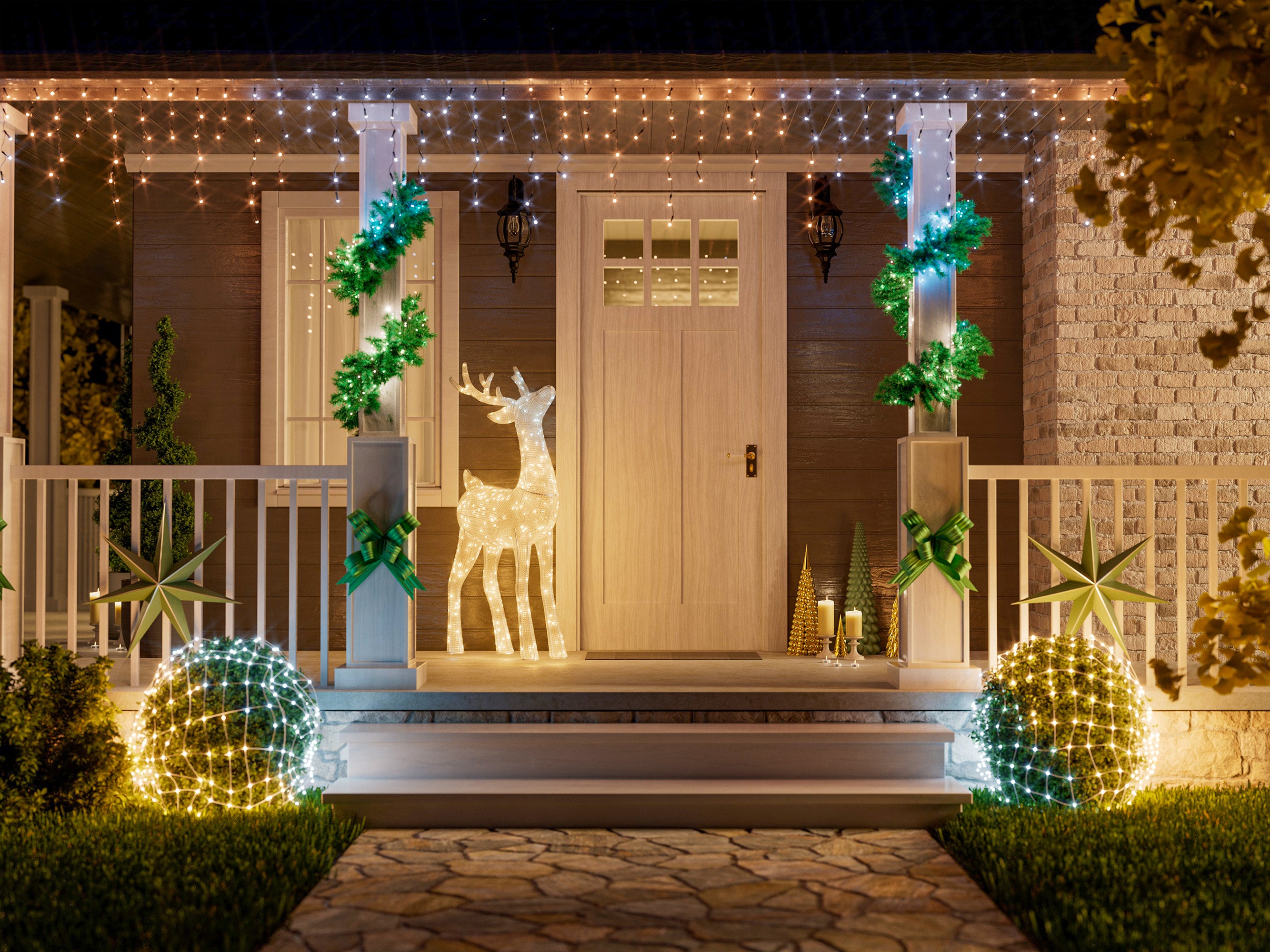 twinkly-reindeers-smart-led-rentier-figuren-set-stag-doe-3d-design-outdoor-ip44- image 3
