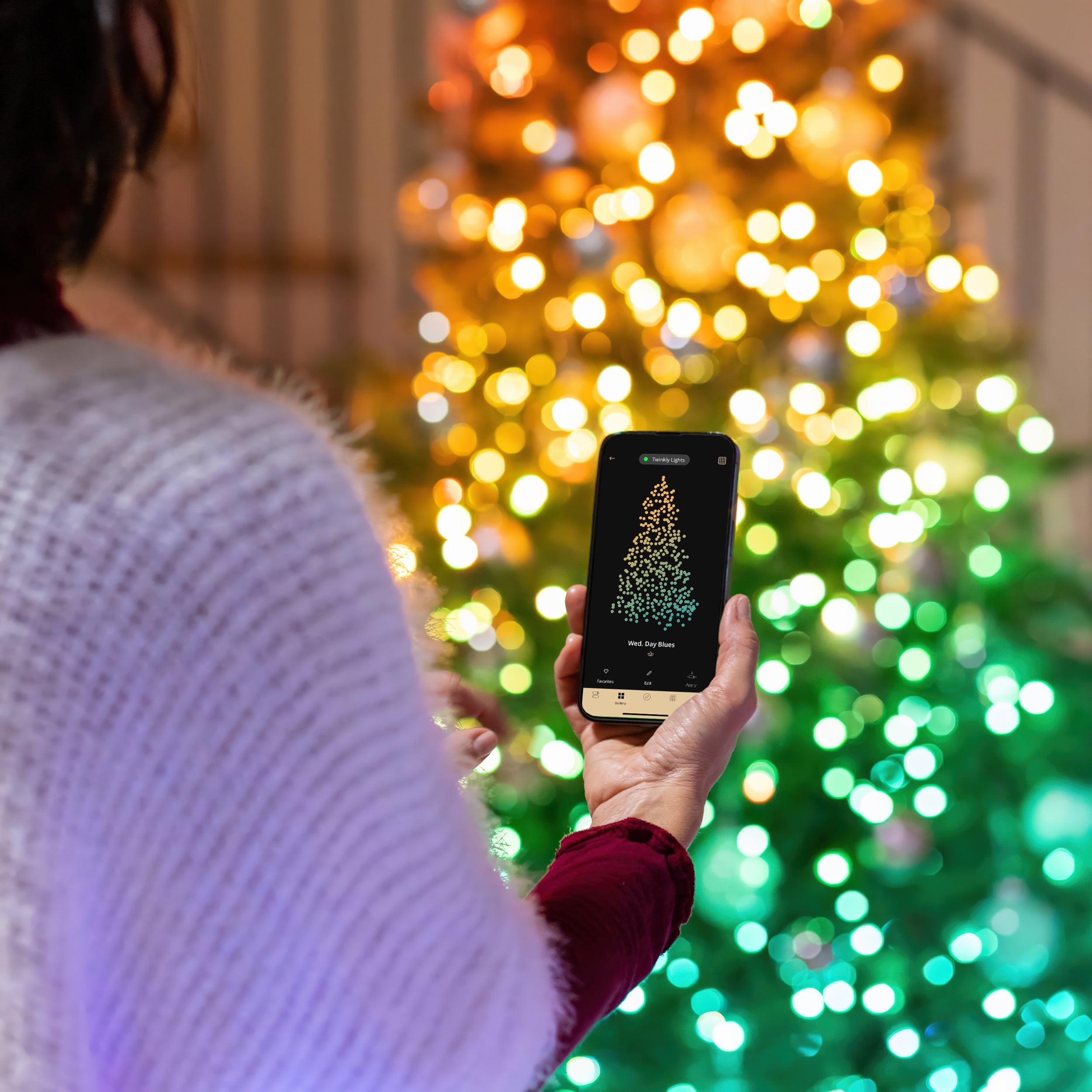 twinkly-candles-strings-usb-c-smarte-kerzen-lichterkette-mit-app-gesteuerten-led image 3
