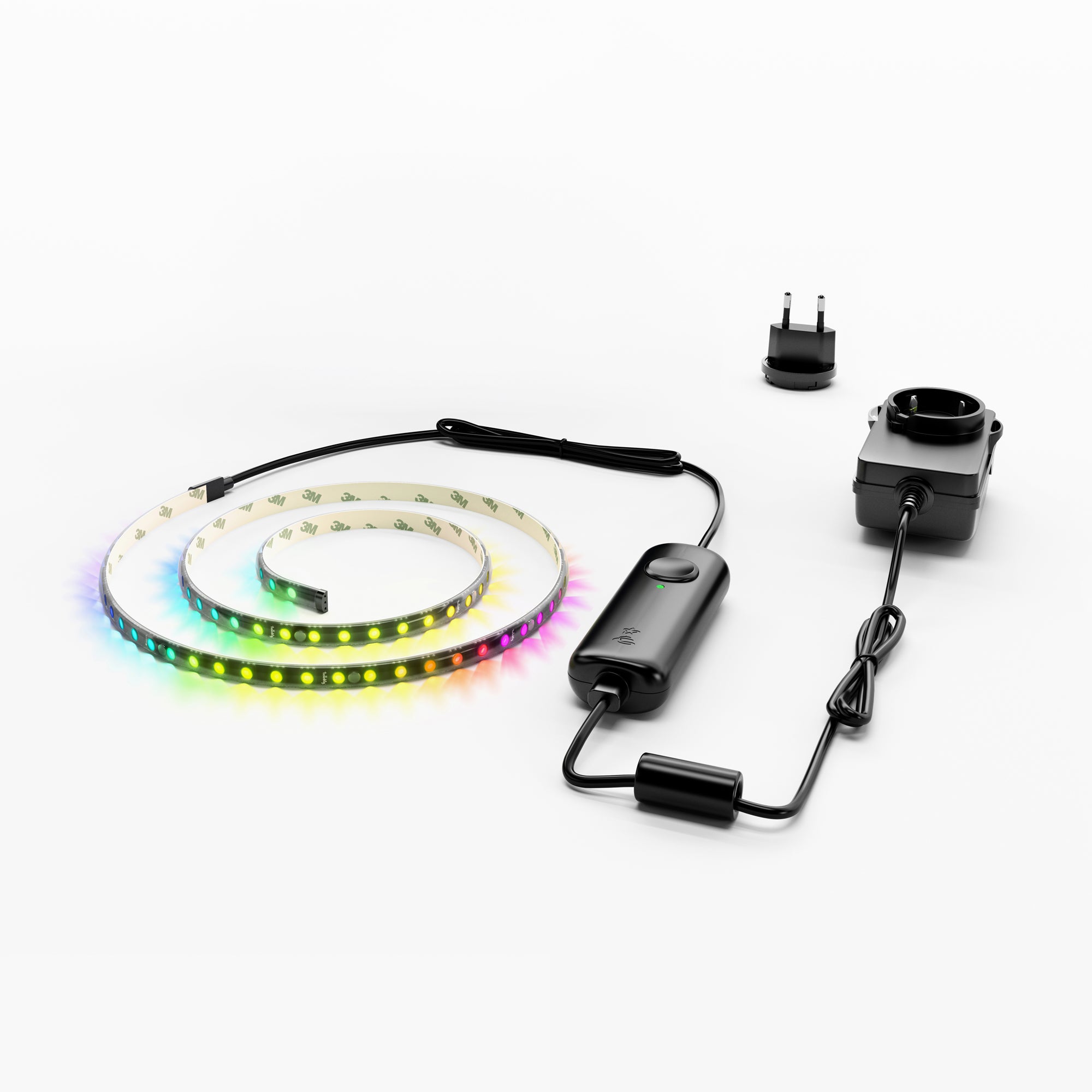 twinkly-line-starter-kit-1-5-m-smart-led-streifen-mit-klebe-und-magnetbefestigun image 7