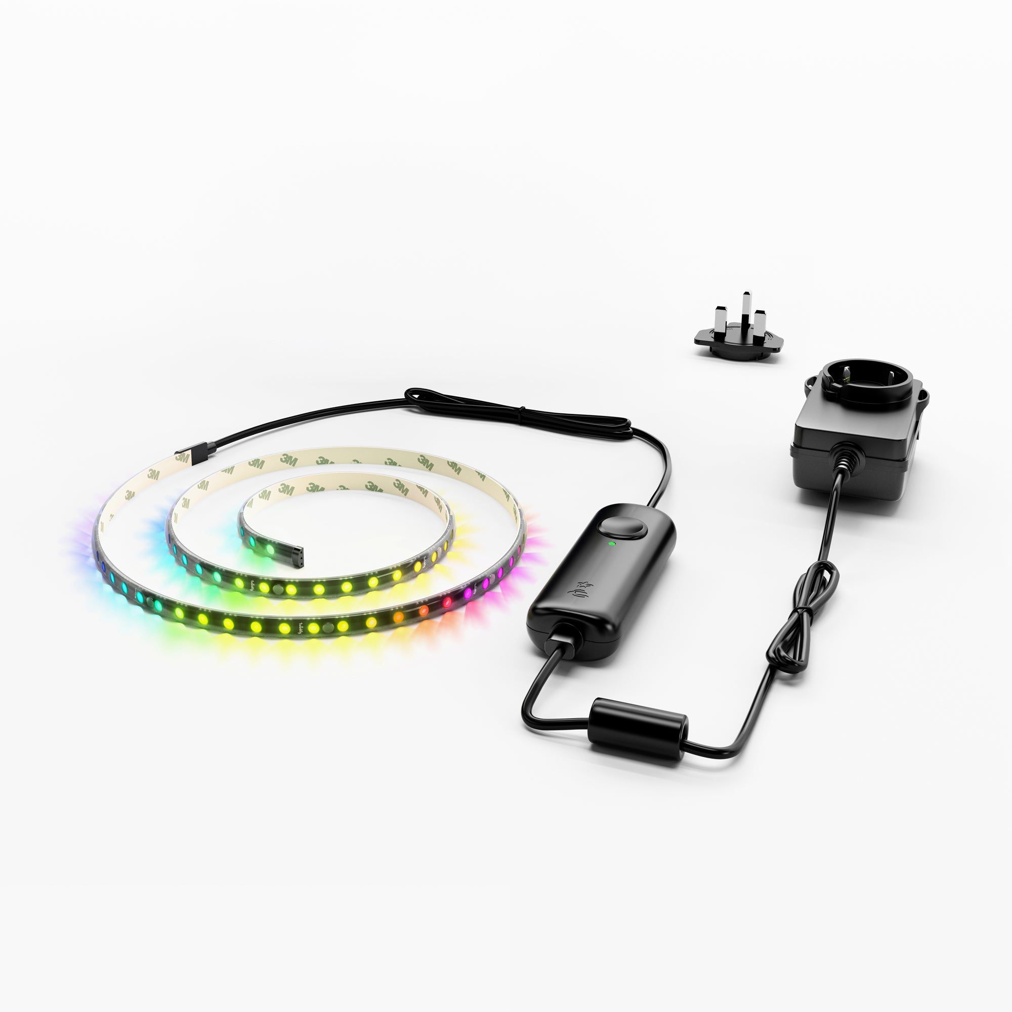 twinkly-line-starter-kit-1-5-m-smart-led-streifen-mit-klebe-und-magnetbefestigun image 8