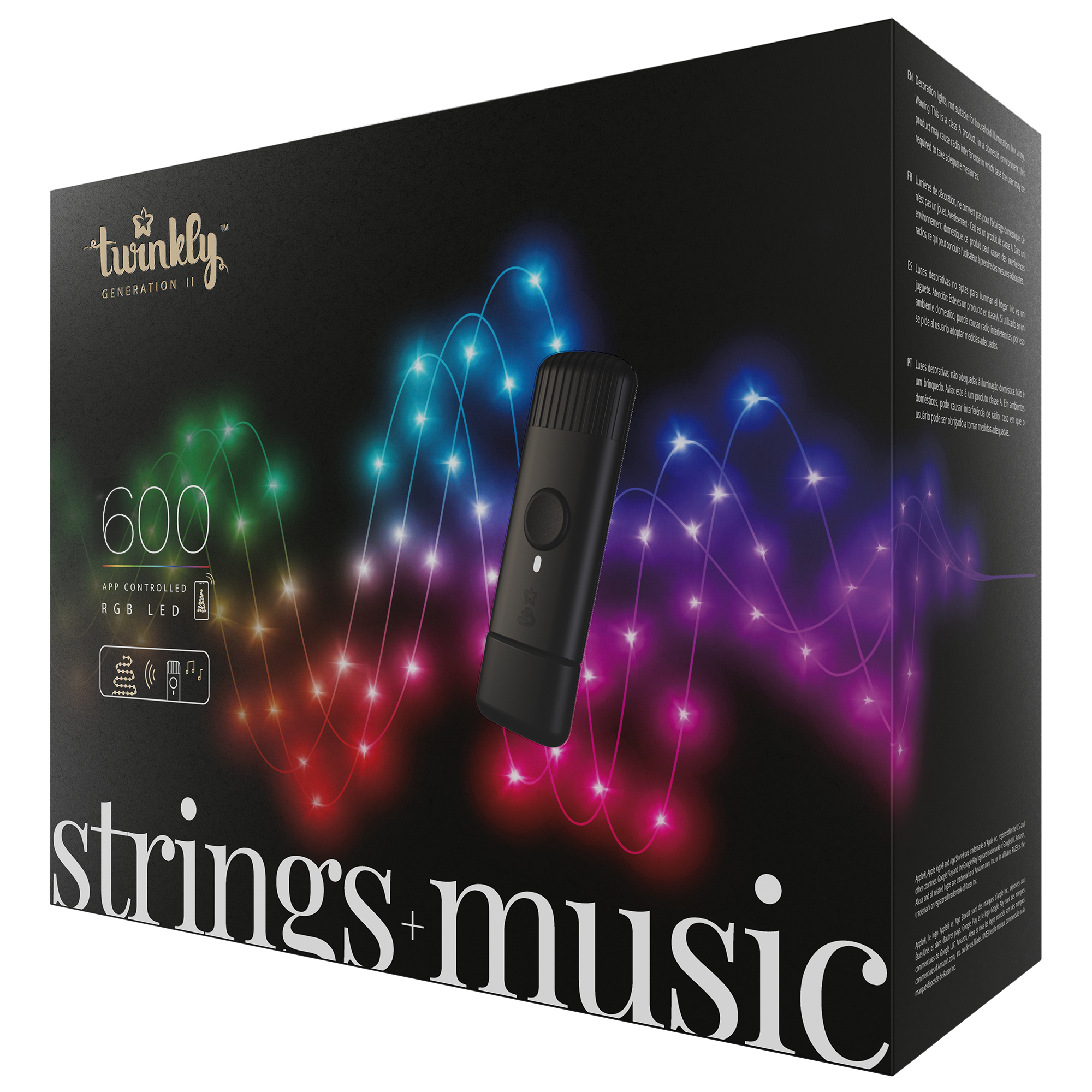 twinkly-strings-music-dongle-bundle-600-led-smart-lichterkette-mit-musik-sync-so image 1
